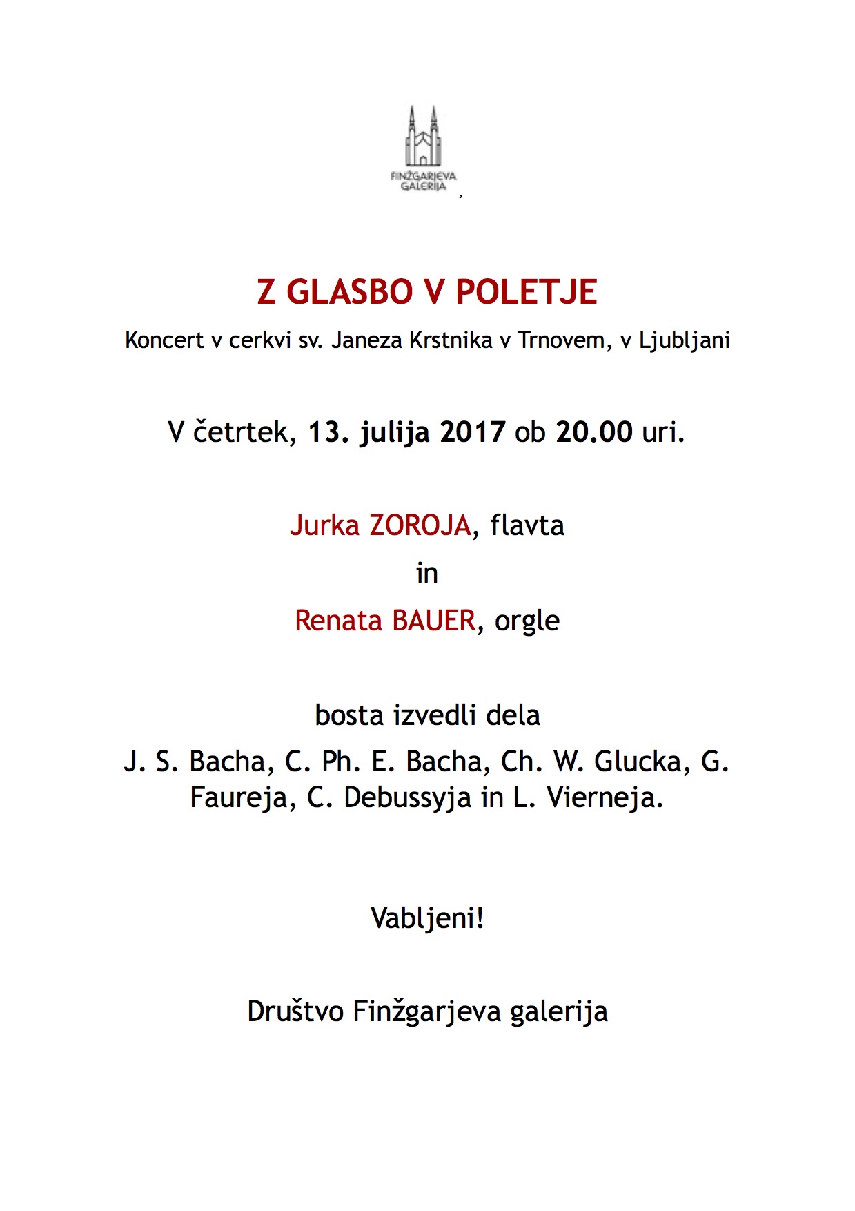 Z GLASBO V POLETJE